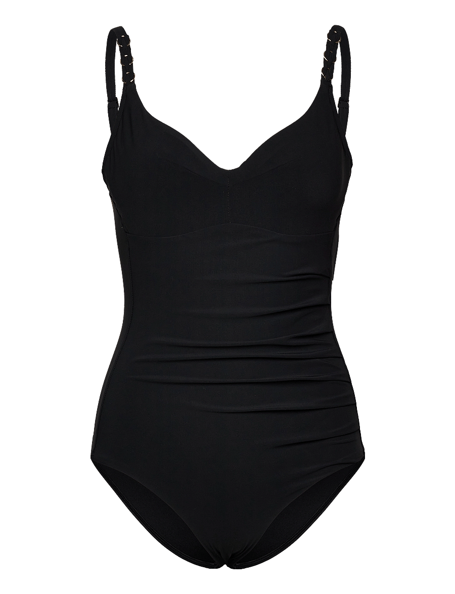 Chantelle Beach - Emblem Bikini Covering underwired swimsuit - 1 pièces - black - 1