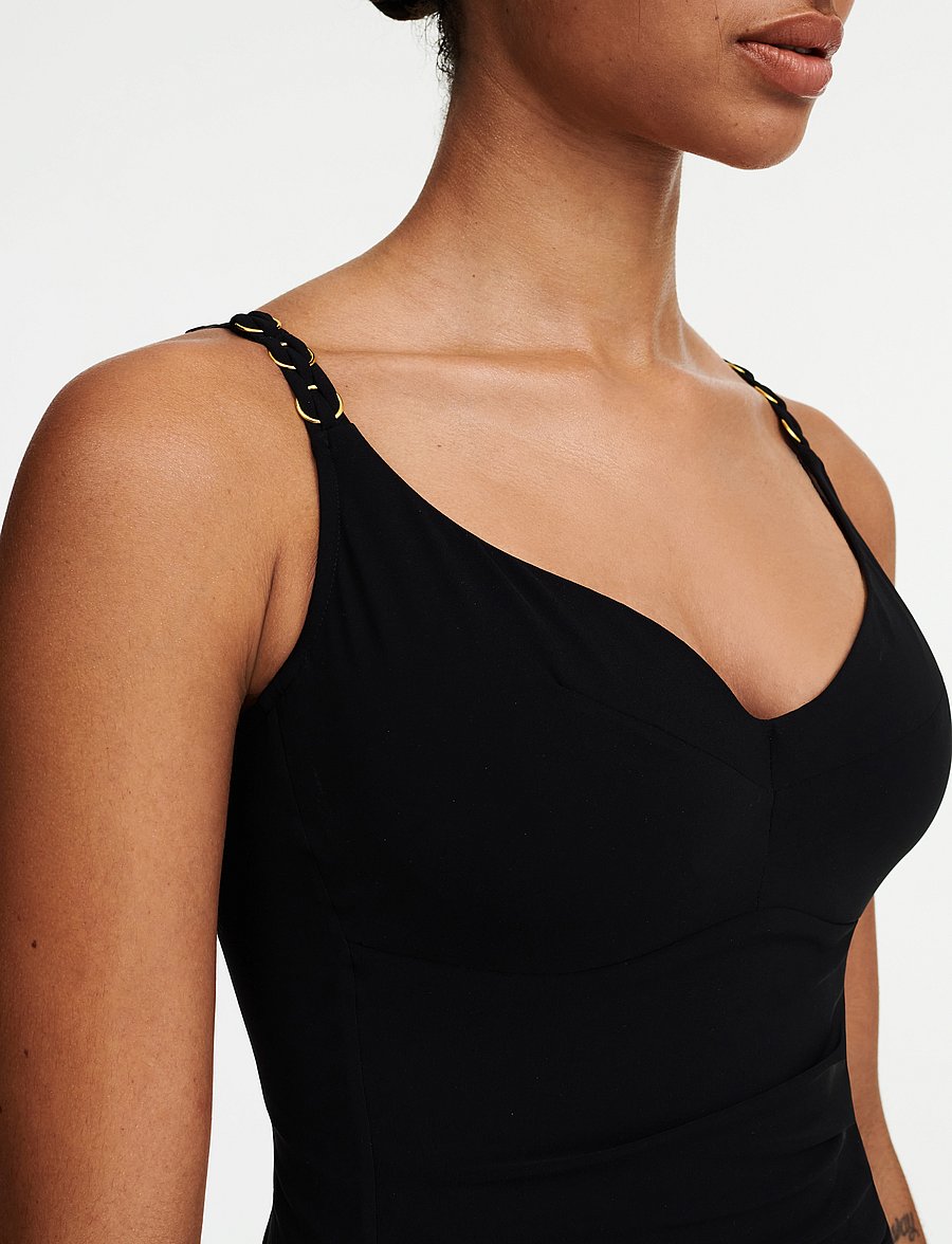 Chantelle Beach - Emblem Bikini Covering underwired swimsuit - 1 pièces - black - 3
