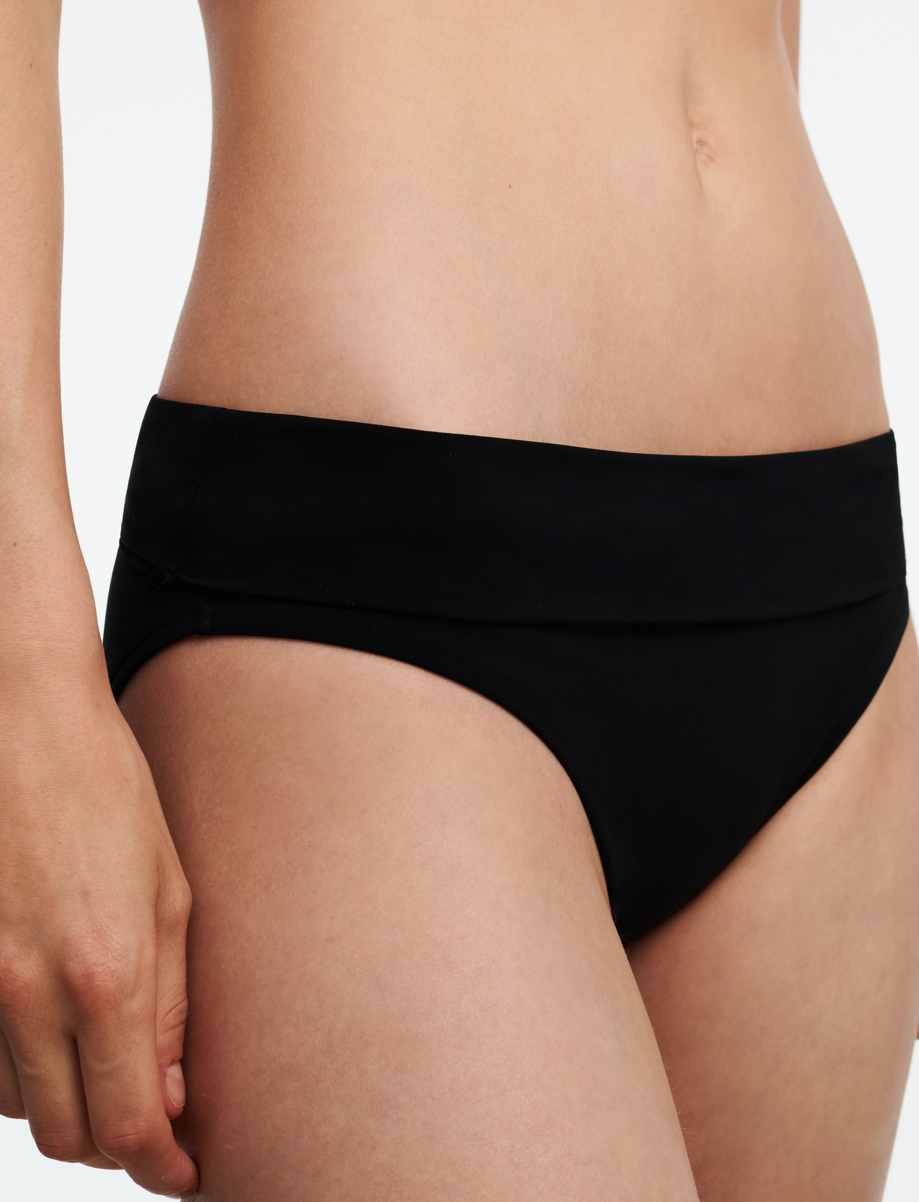 Chantelle Beach - Emblem Bikini Full brief - bikinibriefs - black - 3