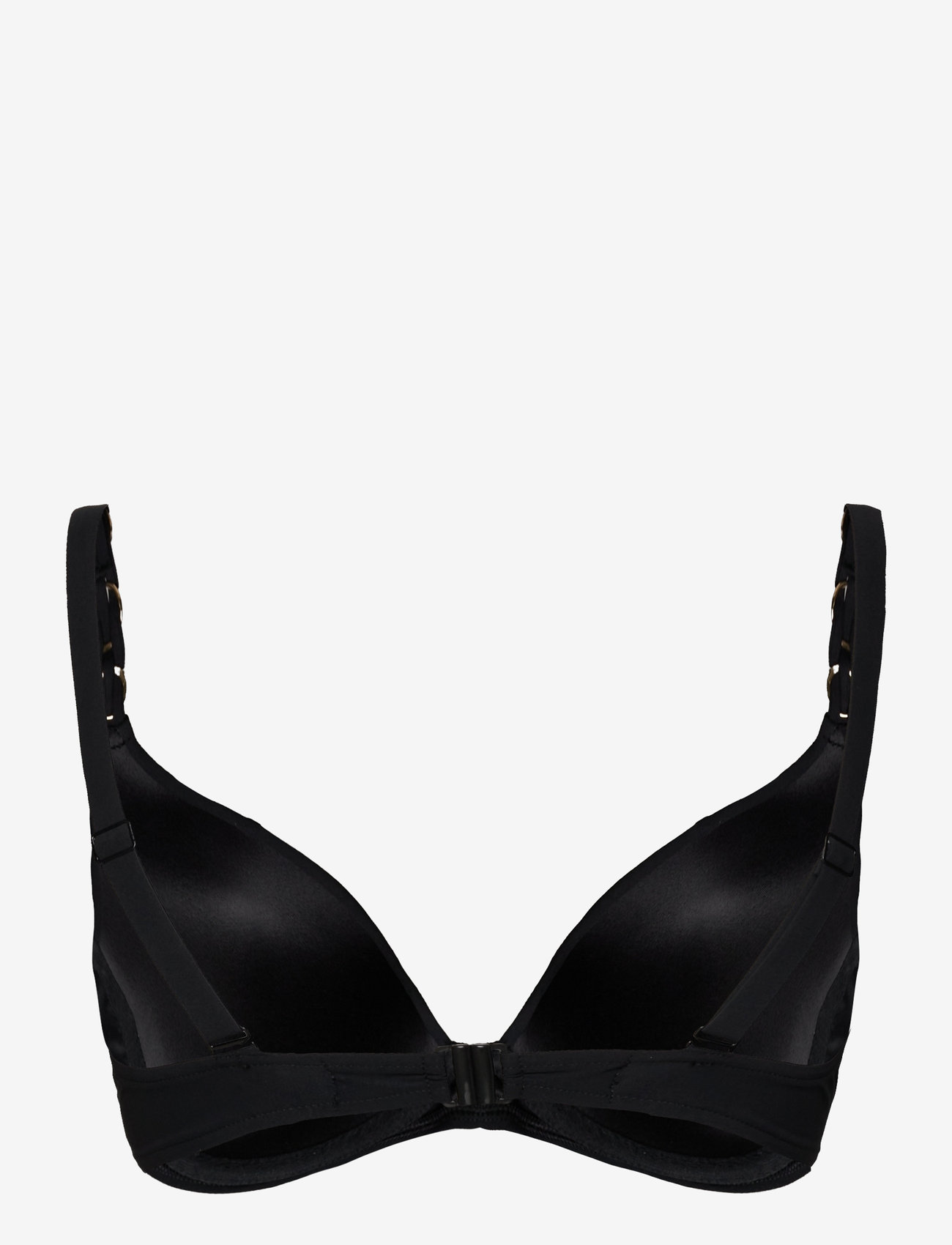 Chantelle Beach - Emblem Bikini Push-up bra - push-up-bikini-oberteile - black - 1