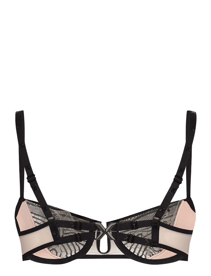 Chantelle X - Vibrate Half-Cup Foam Bra - balconette bh:ar - black / nude - 2