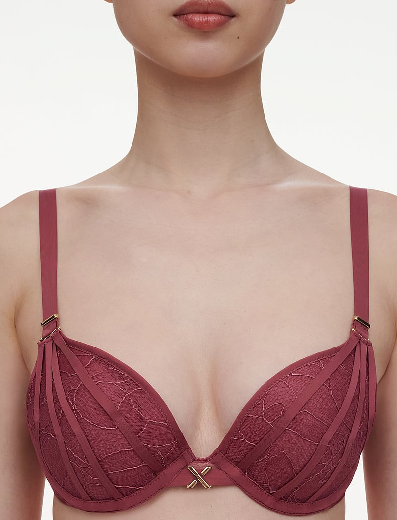 Chantelle X - Xquisite Extra Push-Up Bra - push up bh'er - sepia - 4