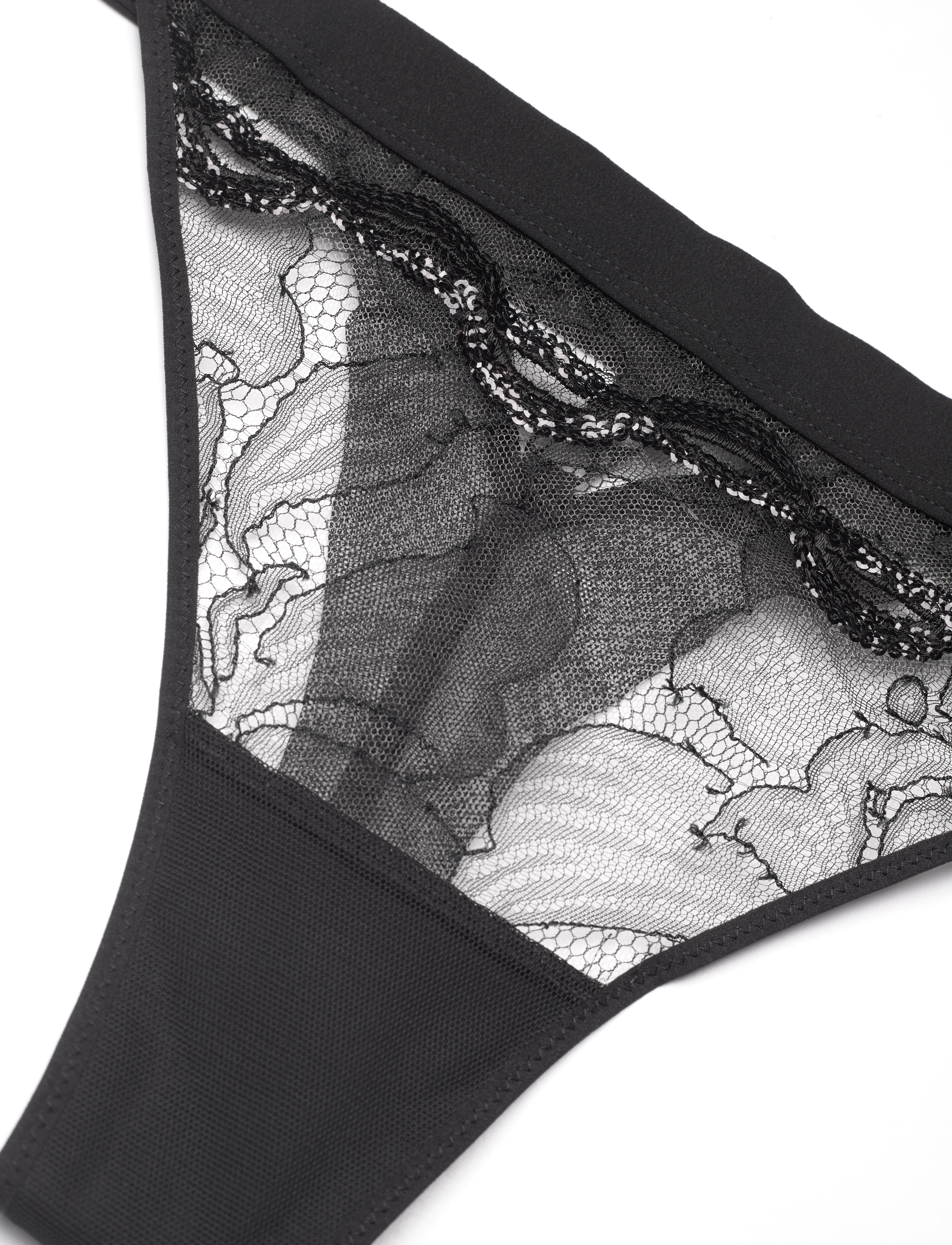 Chantelle X - Xtravagant Thong - naisten - black - 5