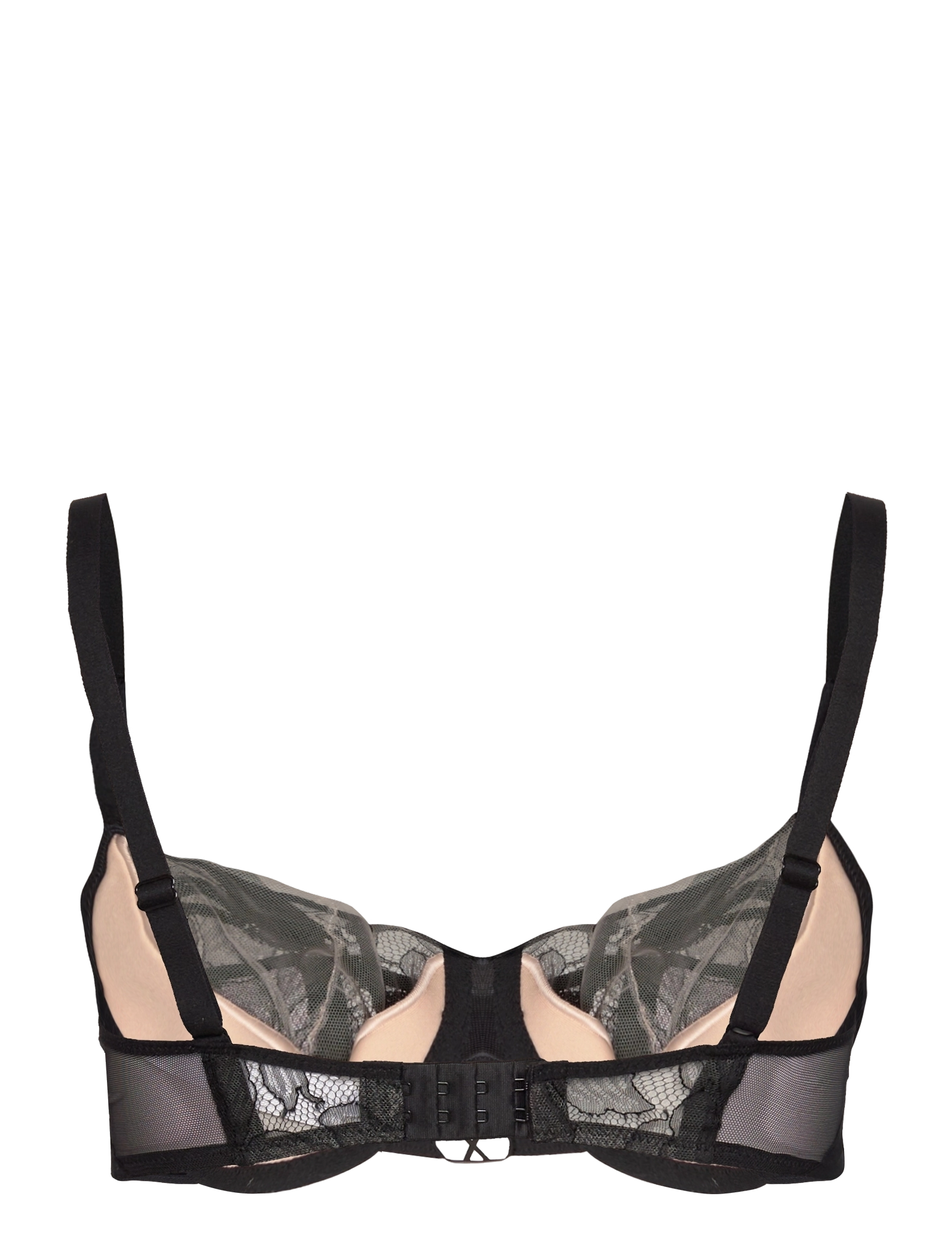 Chantelle X - Xtravagant Half-cup half-foam bra - balconette bras - black - 2