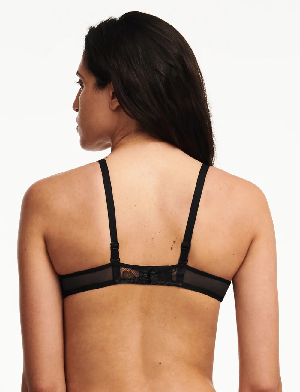 Chantelle X - Xtravagant Half-cup half-foam bra - balconette bras - black - 5