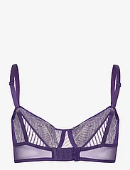 Chantelle X - Txture Half-cup bra - wired bras - club purple - 1
