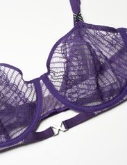 Chantelle X - Txture Half-cup bra - wired bras - club purple - 5