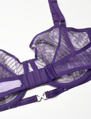 Chantelle X - Txture Half-cup bra - wired bras - club purple - 6