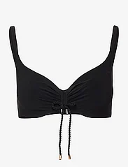 CHANTELLE - Inspire Covering underwired bra - bedrade bikinitops - black - 0