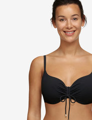 CHANTELLE - Inspire Covering underwired bra - bedrade bikinitops - black - 3