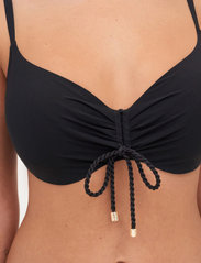 CHANTELLE - Inspire Covering underwired bra - bikini augšiņa ar lencēm - black - 4