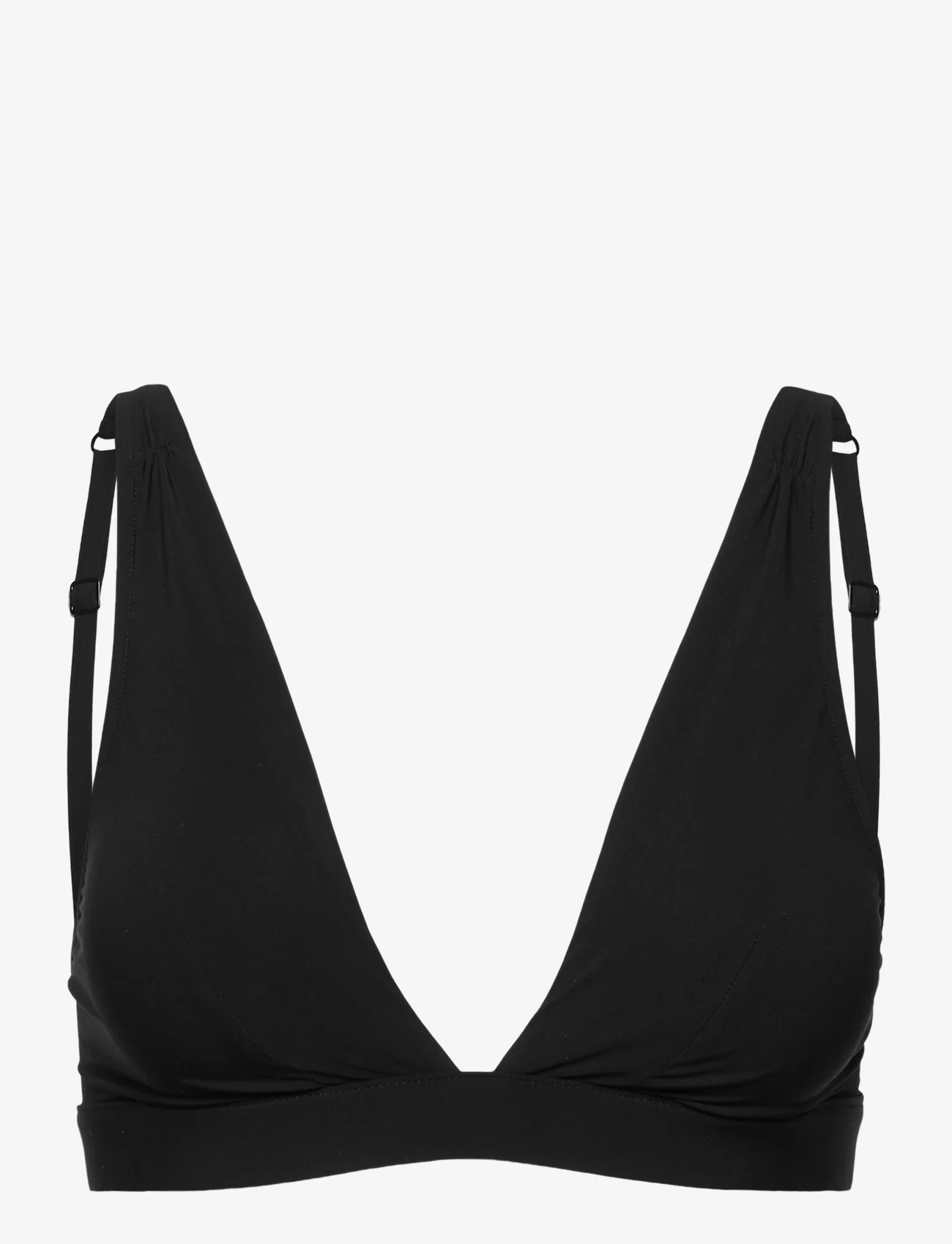 CHANTELLE - Inspire Wirefree plunge bra - trekant-bikinis - black - 0