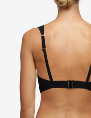 CHANTELLE - Inspire Wirefree plunge bra - bikinien kolmioyläosat - black - 4