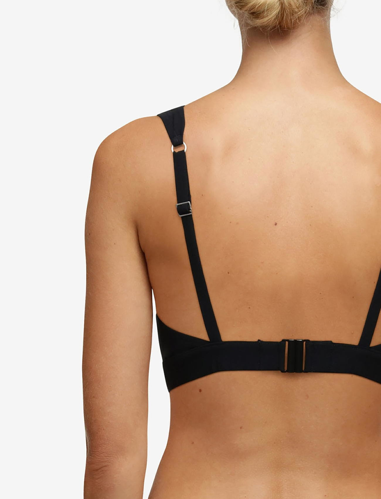 CHANTELLE - Inspire Wirefree plunge bra - kolmnurksed bikiinide ülaosad - black - 4