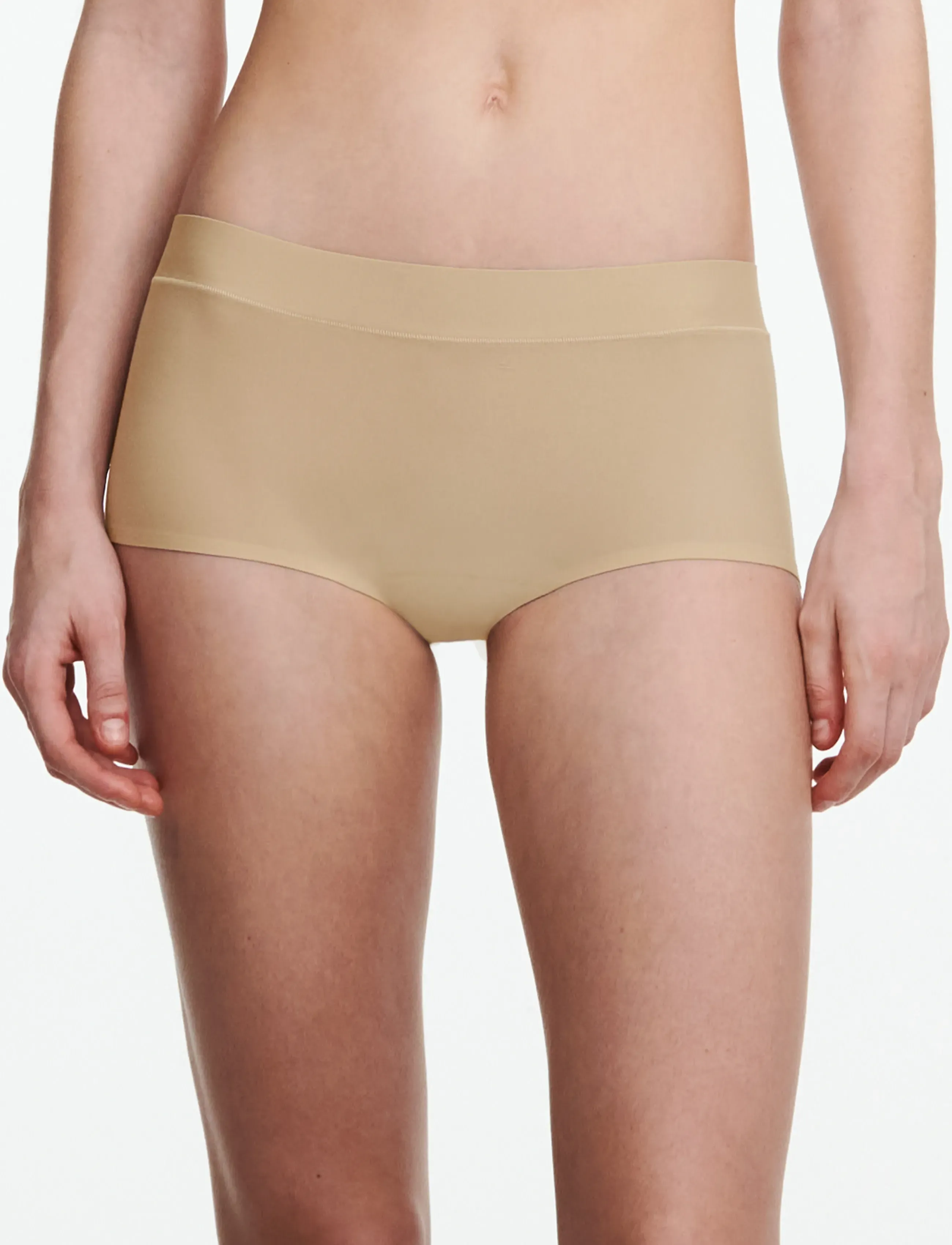 CHANTELLE Softstretch Boyshort, Kvinder, Blød Stretch Boyshorts, Beige, Str: ONE SIZE