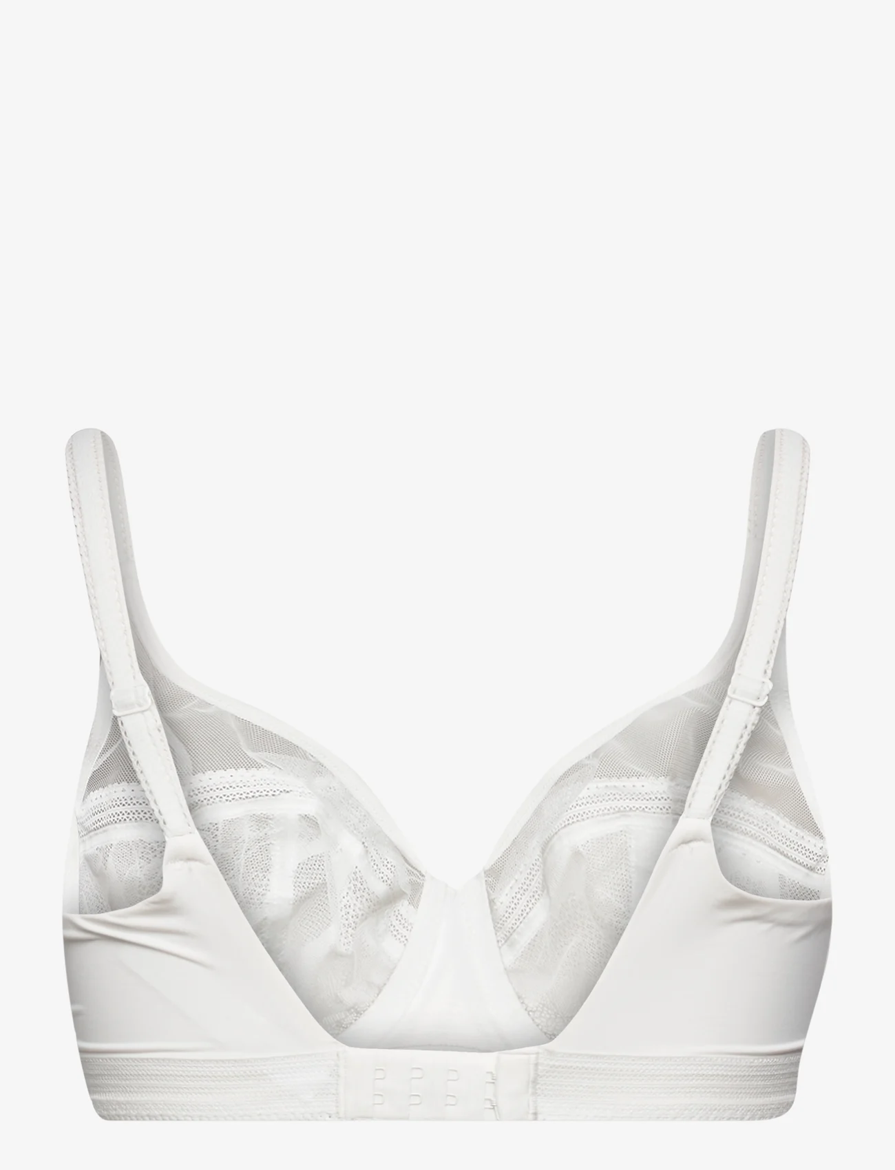CHANTELLE - CORSETRY BRA UNDERWIRED VERY COVERING - wired bras - milk - 1