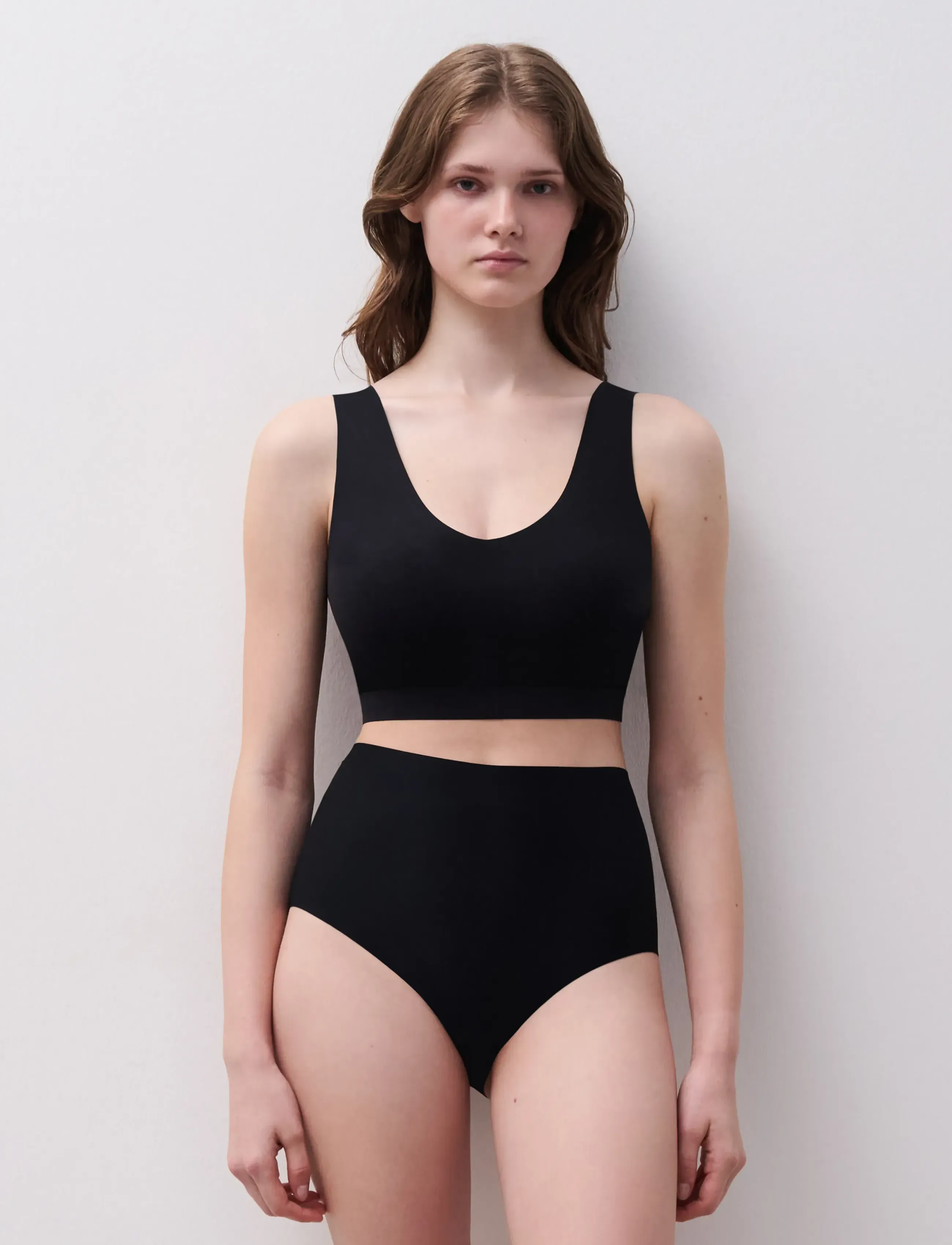 CHANTELLE - SoftStretch High Waist Brief (1XL-4XL) - naadloze slips - black - 4