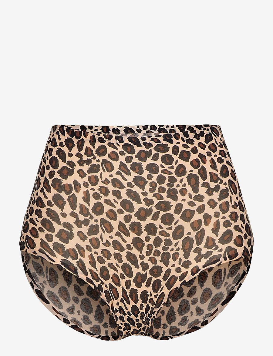 CHANTELLE - Soft Stretch High Waist Brief - midi & maxi - leopard print - 1