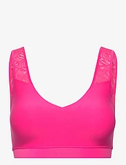 CHANTELLE - SoftStretch Padded top Lace - sport bras: medium - fuchsia purple - 0