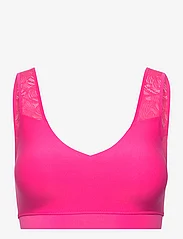 CHANTELLE - SoftStretch Padded top Lace - sport-bhs - fuchsia purple - 0