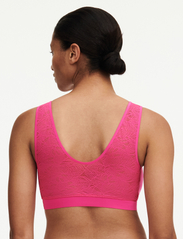 CHANTELLE - SoftStretch Padded top Lace - sport bras: medium - fuchsia purple - 4