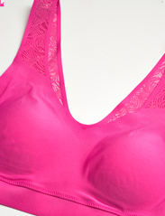 CHANTELLE - SoftStretch Padded top Lace - sport bras: medium - fuchsia purple - 5