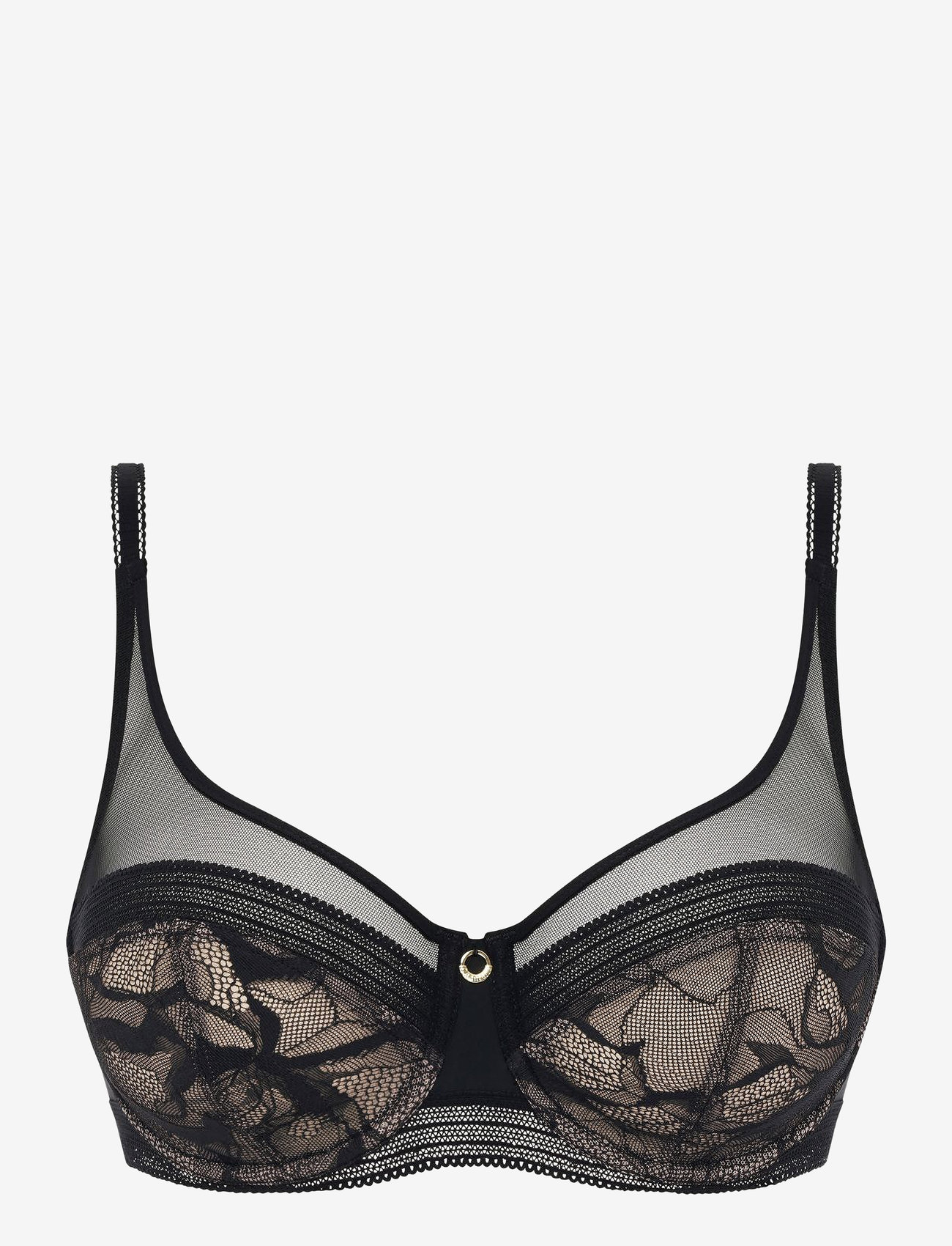 CHANTELLE - CORSETRY BRA UNDERWIRED VERY COVERING - bh:ar med bygel - black - 0