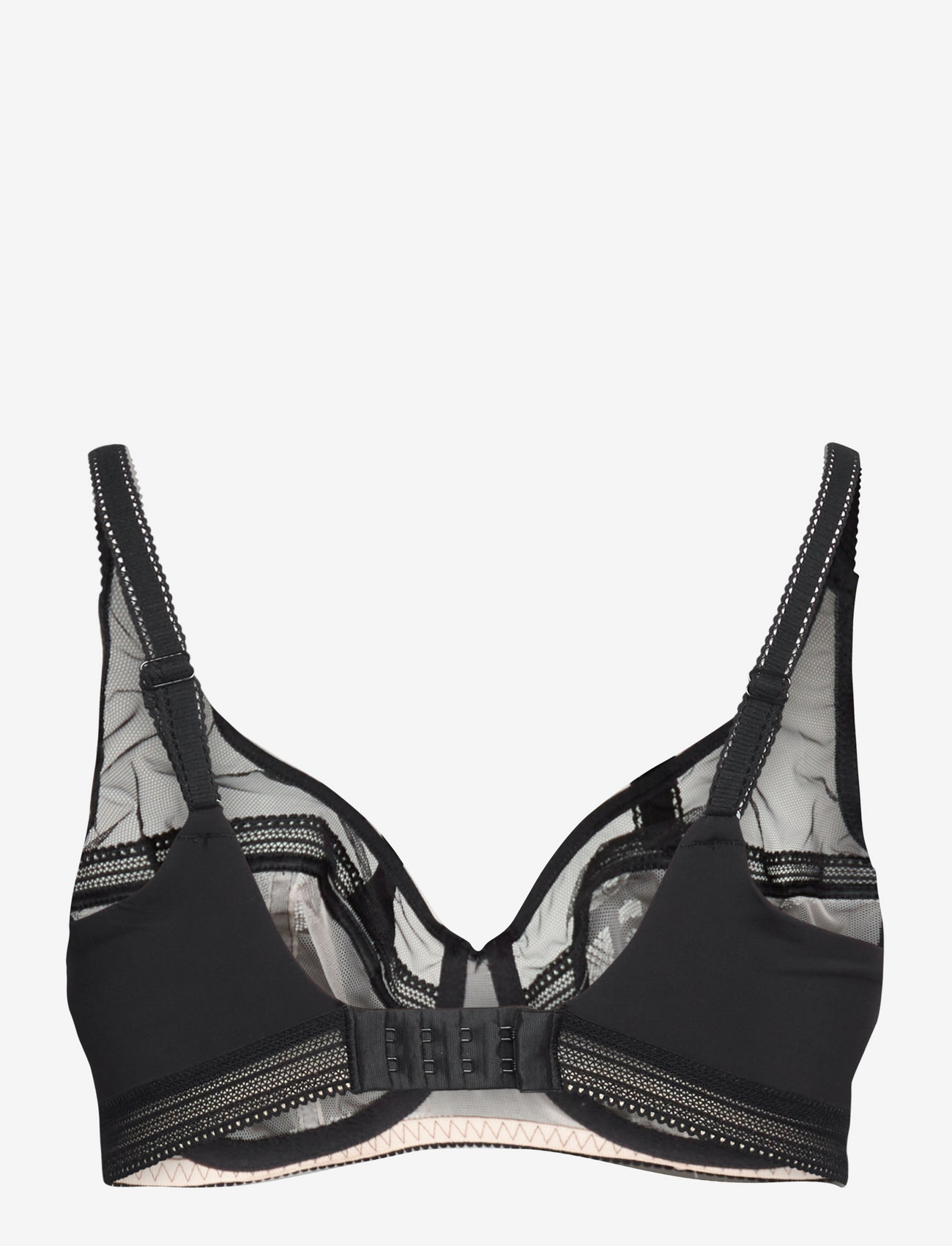CHANTELLE - CORSETRY BRA UNDERWIRED VERY COVERING - bøjle-bh’er - black - 1