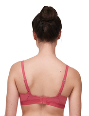 CHANTELLE - True lace Wirefree triangle bra - bralette-rintaliivit - pink rose - 4