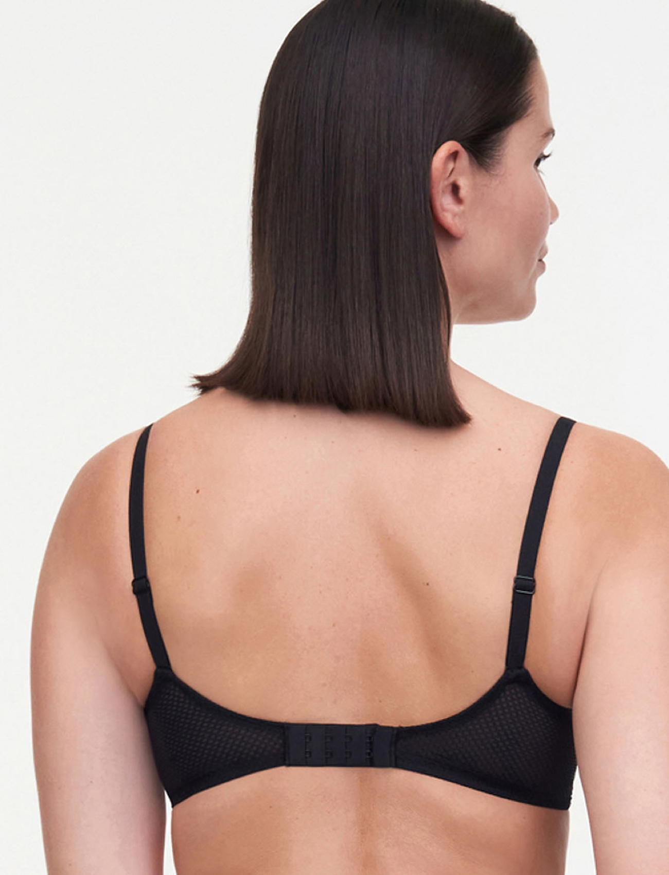 CHANTELLE - Fleurs Wirefree triangle bra - bralette - black - 4