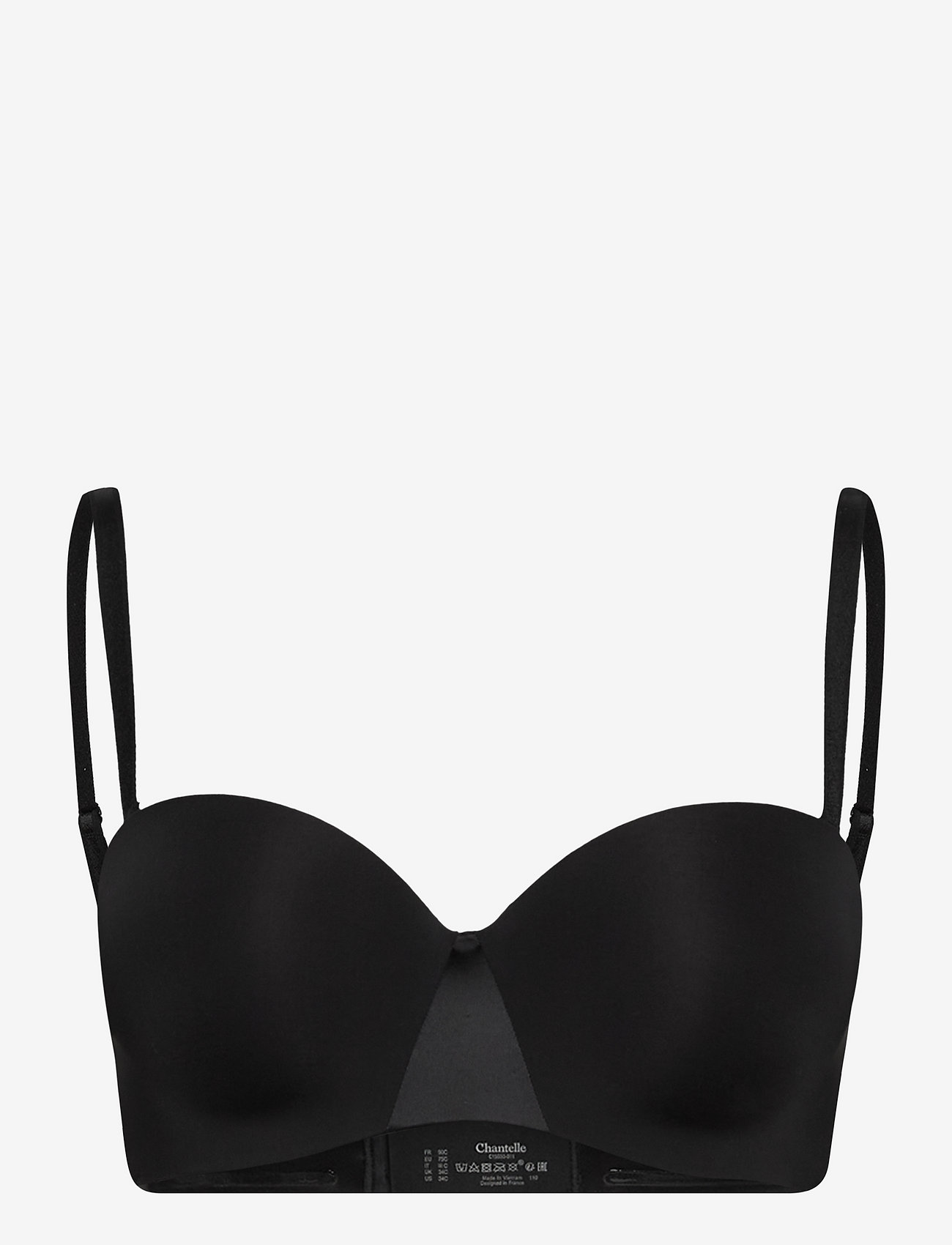 CHANTELLE - Essentiall Bandeau t-shirt bra - t-shirt bh:ar - black - 1