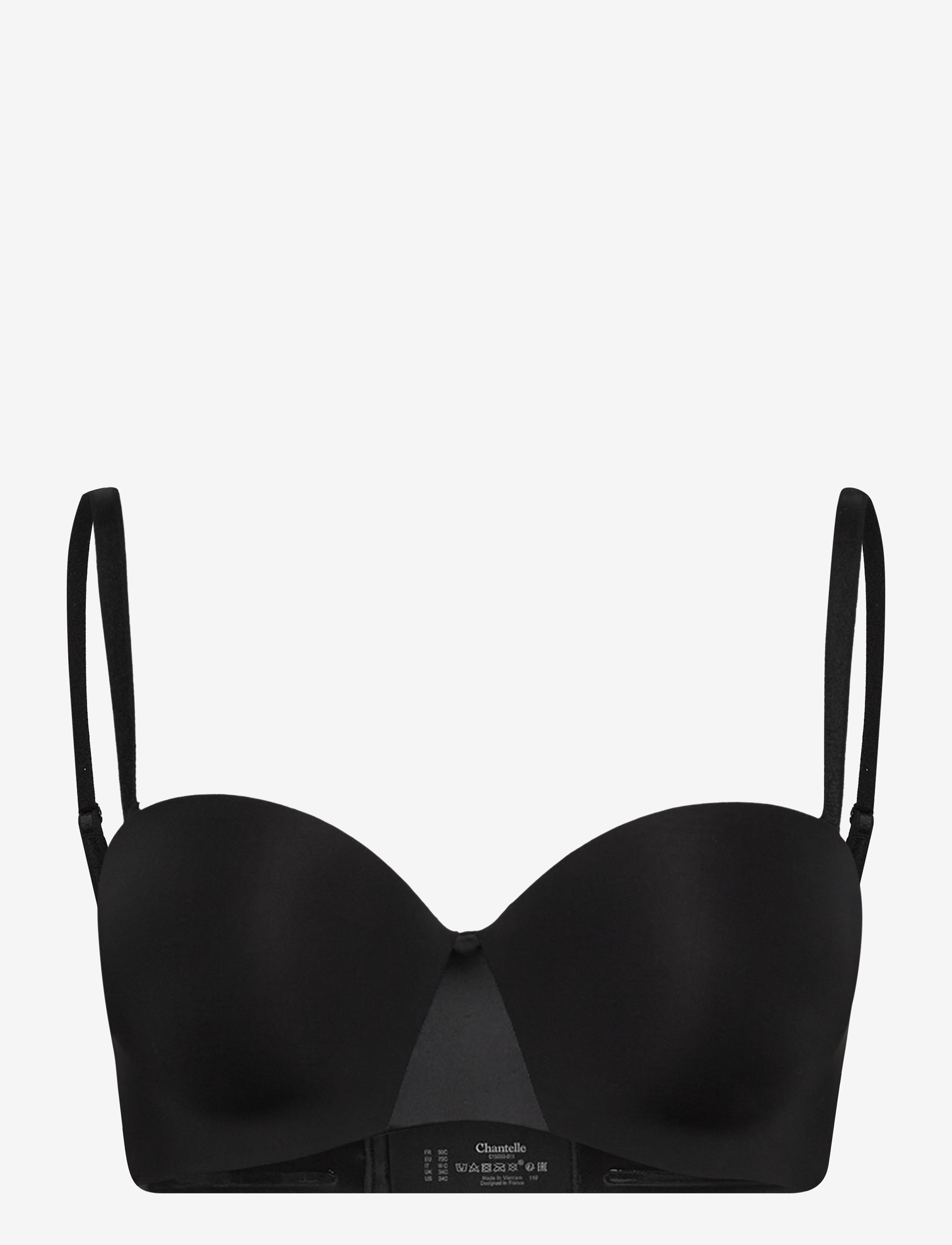 CHANTELLE Essentiall Bandeau t-shirt bra - BHs - BLACK / black