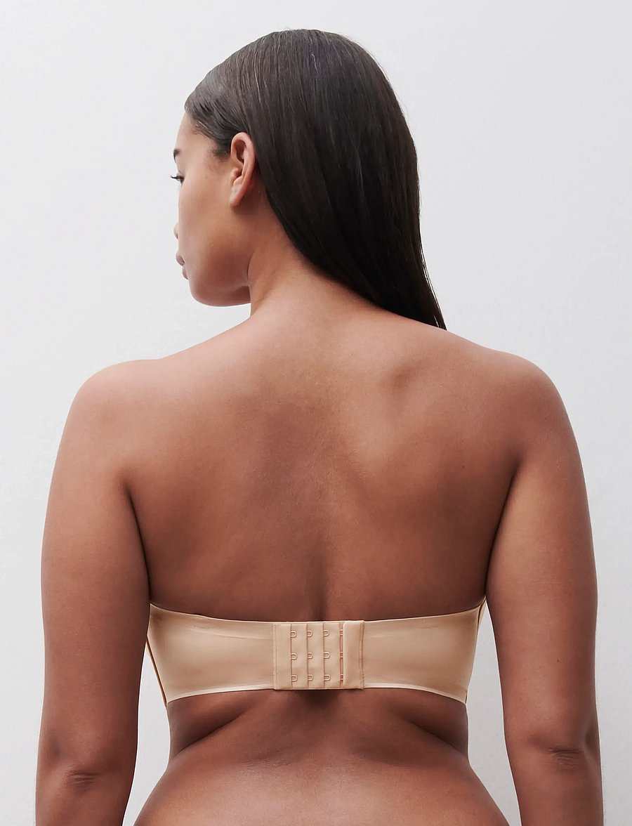CHANTELLE - Essentiall Bandeau t-shirt bra - t-shirt bhs - golden beige - 5