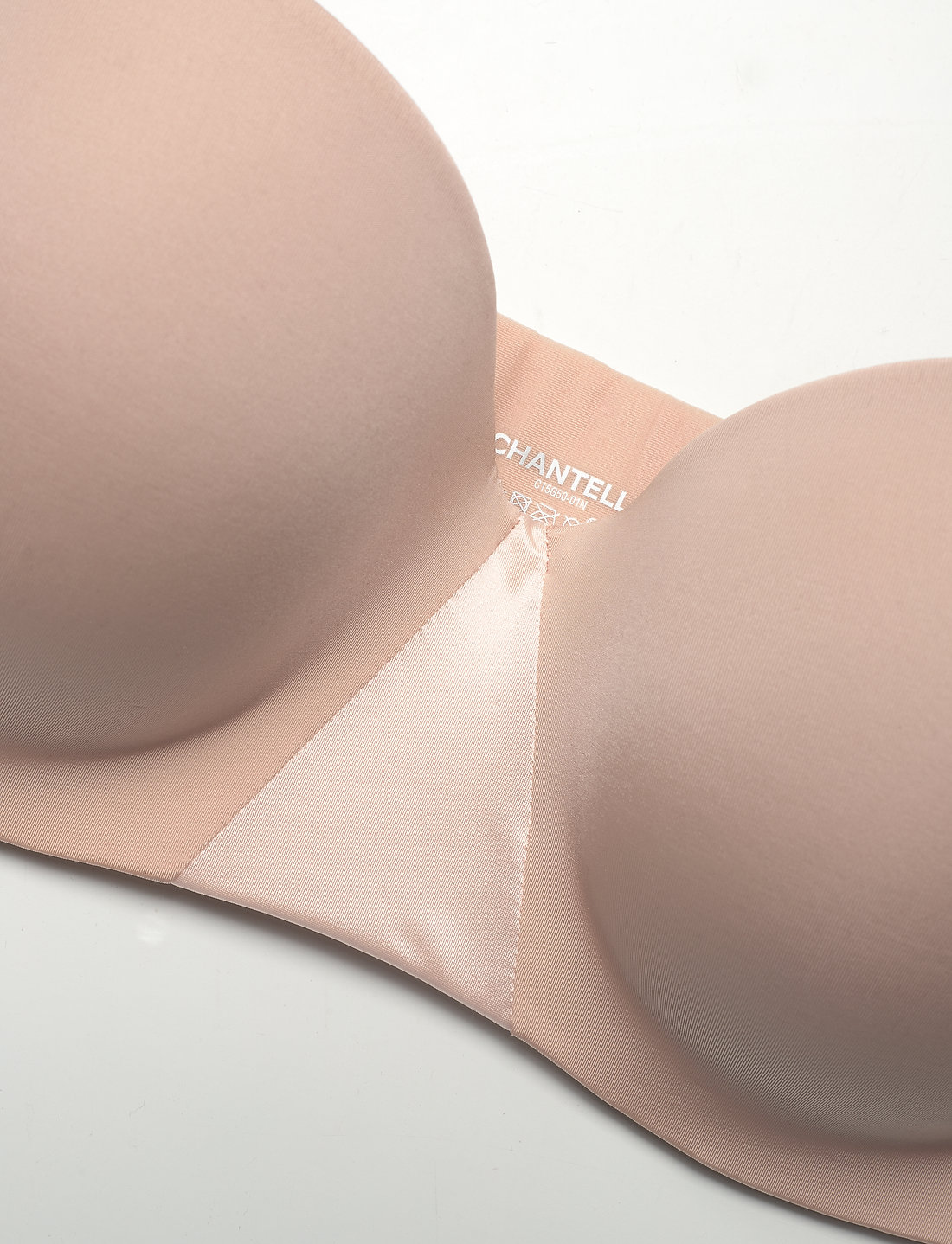 CHANTELLE - Essentiall Bandeau t-shirt bra - t-shirt bh:ar - golden beige - 5