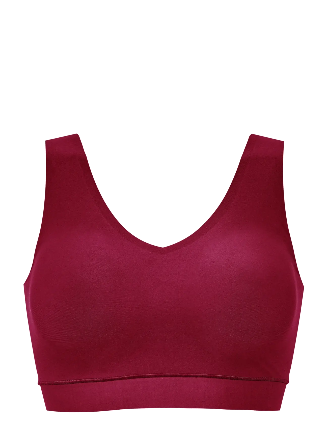 CHANTELLE Softstretch Wirefree top - Mjuka BH:ar - RASPBERRY / burgundy