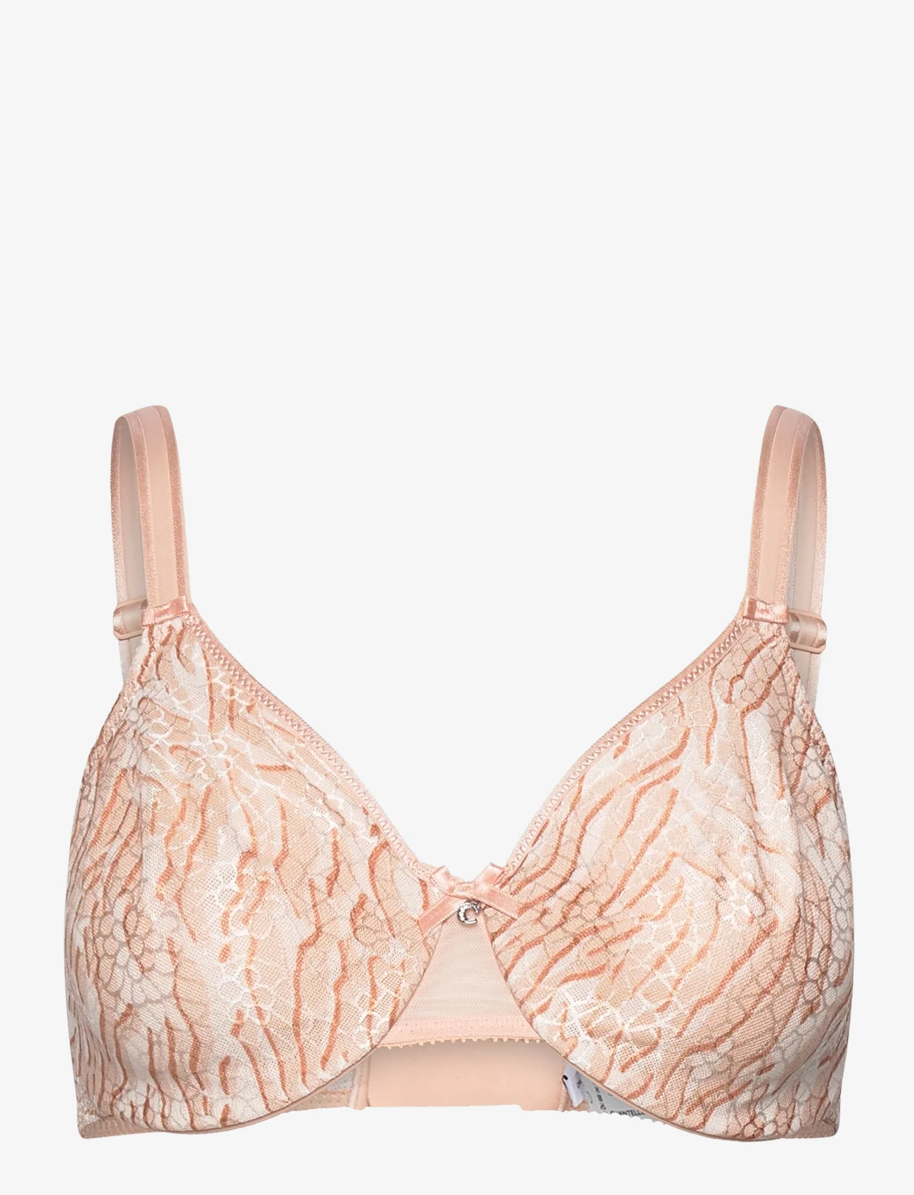 CHANTELLE - C Magnifique Very covering molded bra - full cup bras - desert sand print - 0