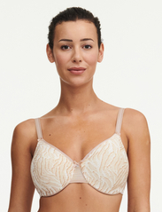 CHANTELLE - C Magnifique Very covering molded bra - full-cup bh's - desert sand print - 3