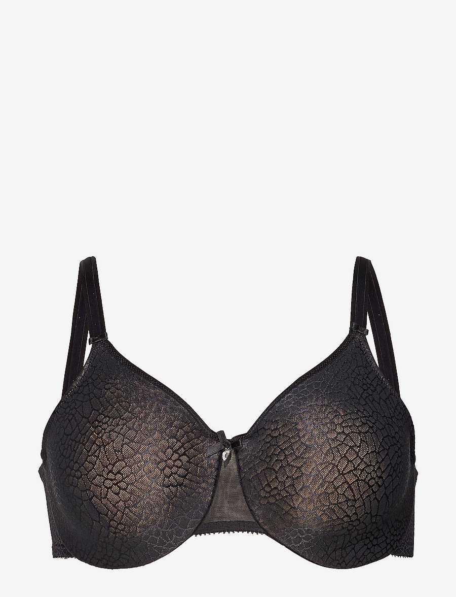 CHANTELLE - C Magnifique Very covering bra - fuldskåls bh'er - black - 1