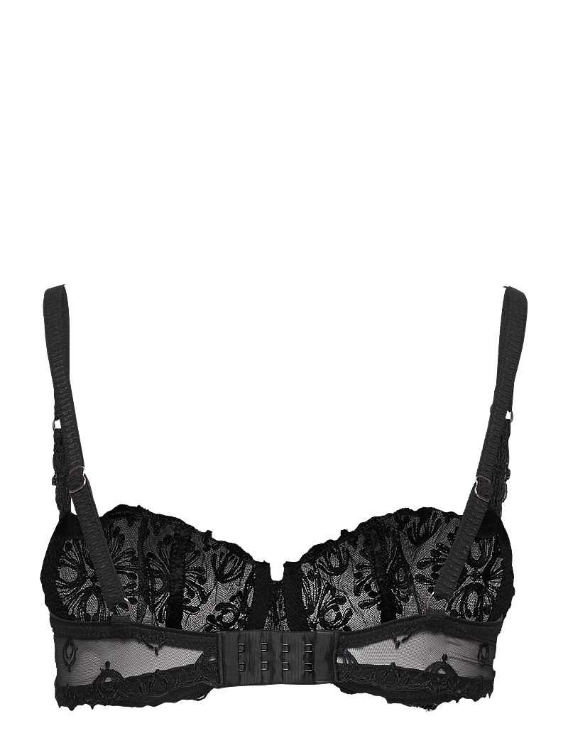 CHANTELLE - Champs Elysées Half-cup balcony bra - balconette bh'er - black - 1