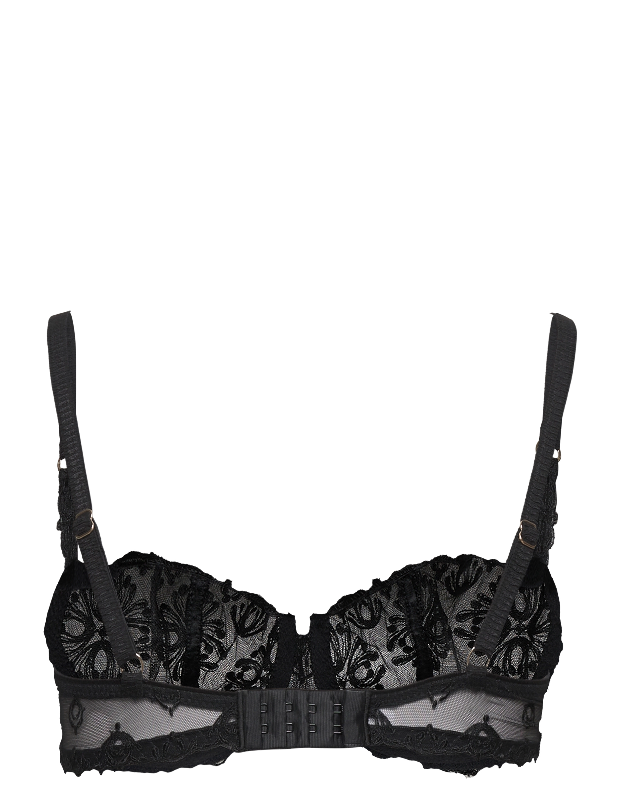 CHANTELLE - Champs Elysées Half-cup balcony bra - balconette-liivit - black - 1