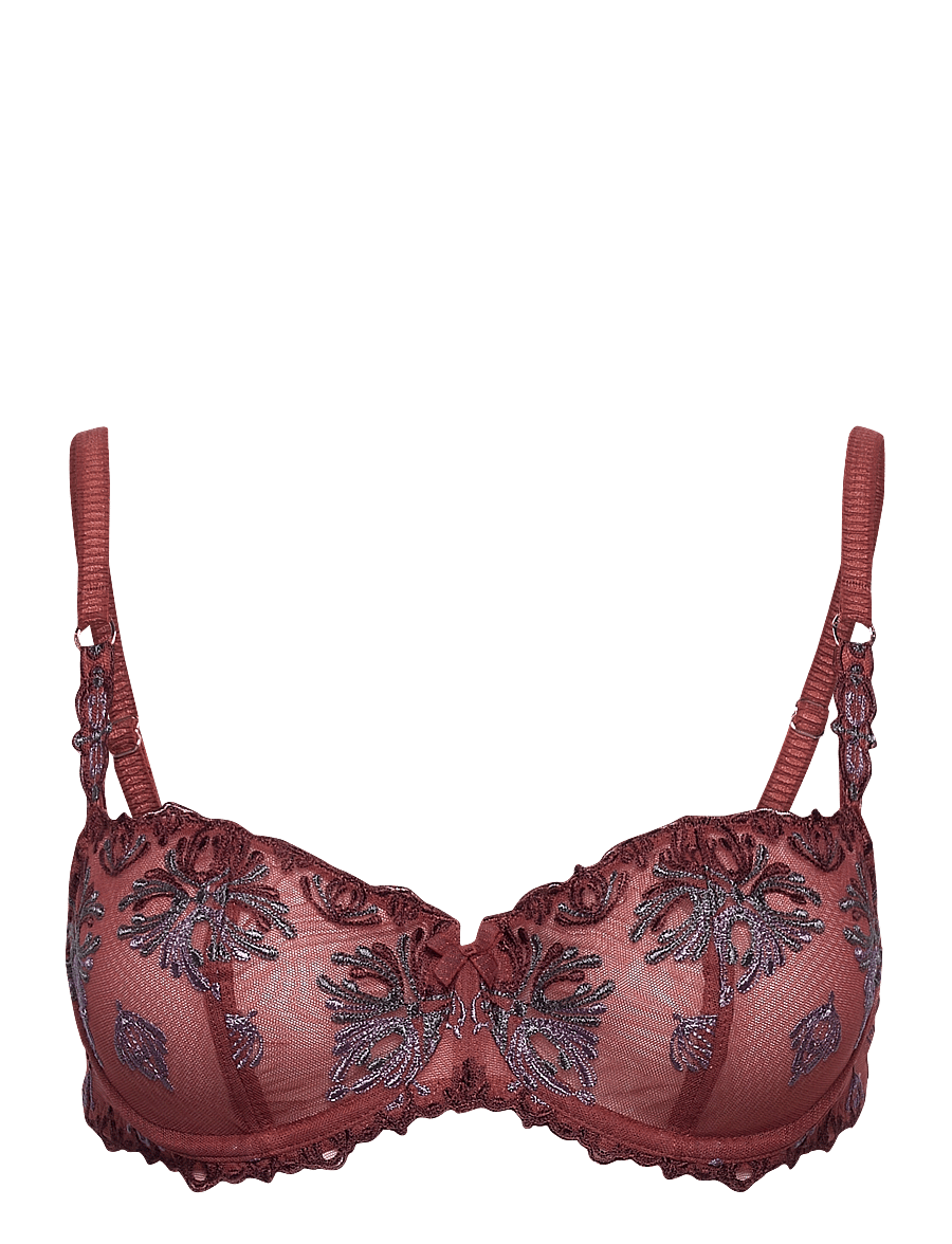 CHANTELLE - Champs Elysées Half-cup balcony bra - fig multico - 0