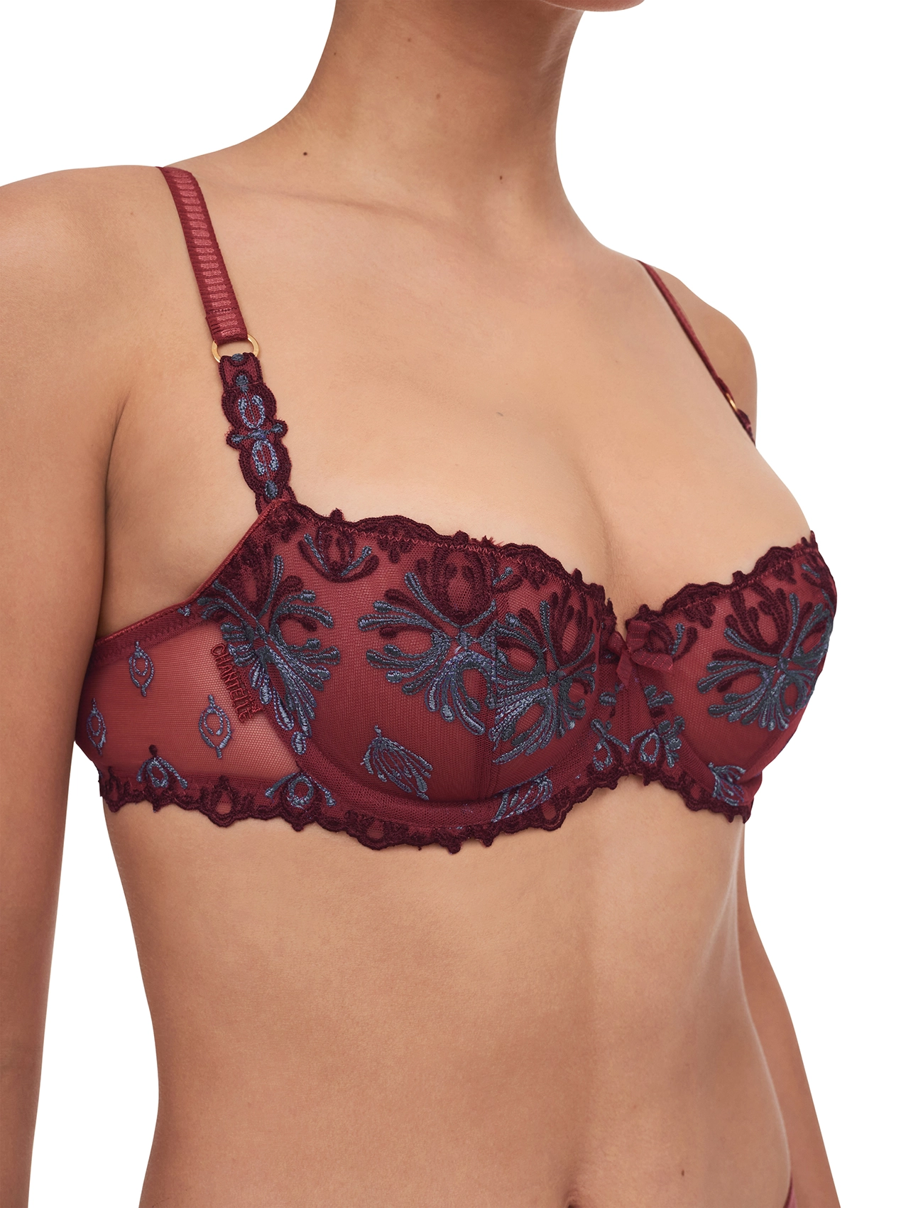 CHANTELLE - Champs Elysées Half-cup balcony bra - fig multico - 3