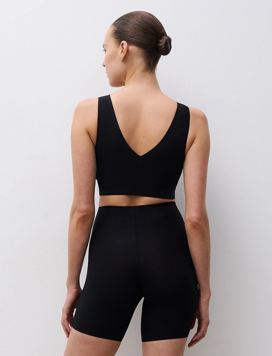 CHANTELLE - Soft Stretch High Waist Mid-Thigh Short - shapewear hosen - black - 5