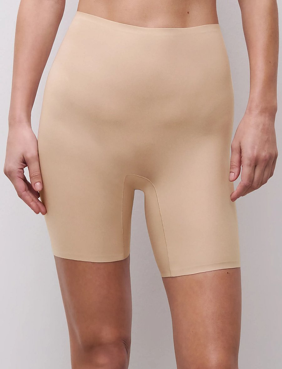 CHANTELLE - Soft Stretch High Waist Mid-Thigh Short - vormivad püksid ja seelikud - nude - 3