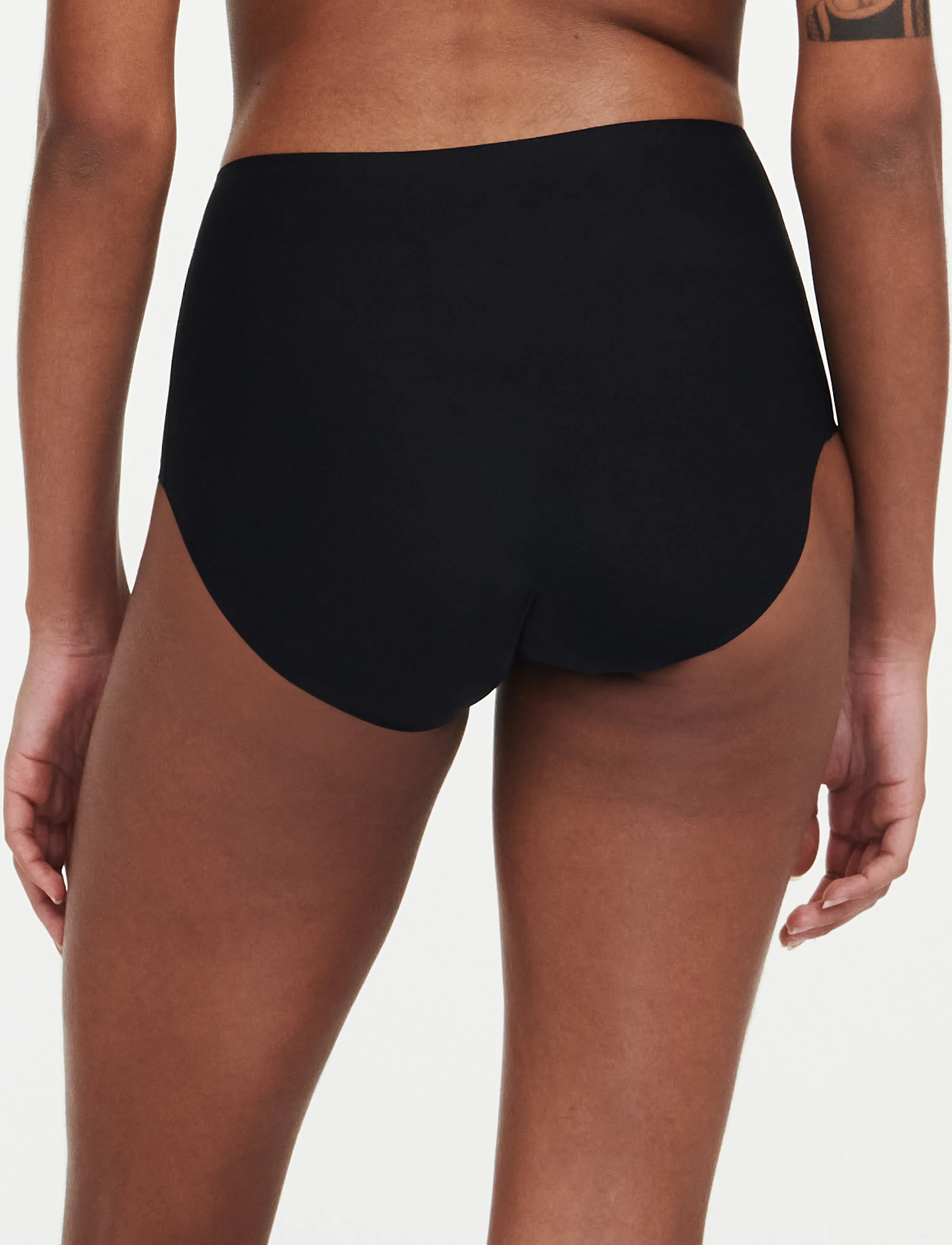 CHANTELLE - SoftStretch High Waist Brief - midi & maxi briefs - black - 3