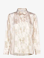 Quarts Shirt Long Sleeve - ABSTRACT PRINT