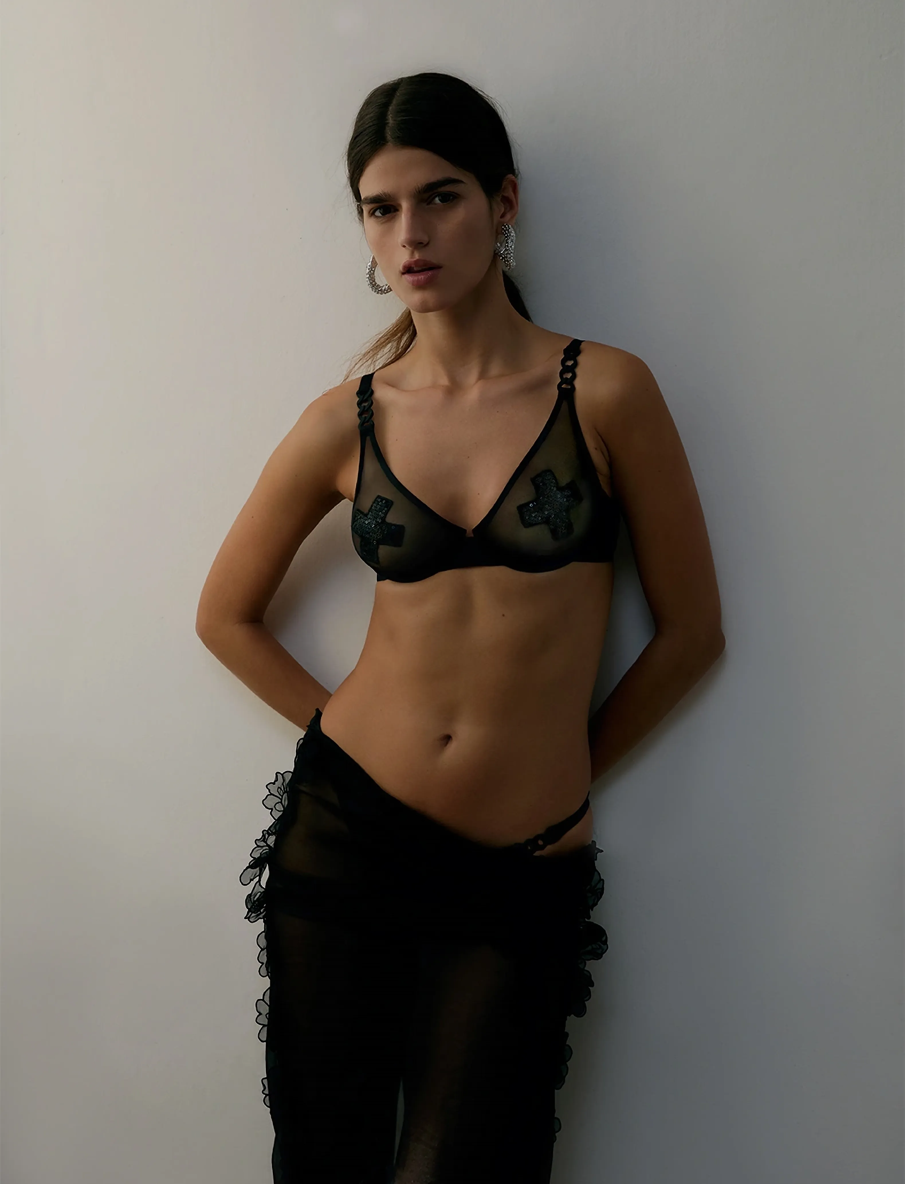 CHANTELLE - Xplicit Underwired bra - fancy sequins - 0