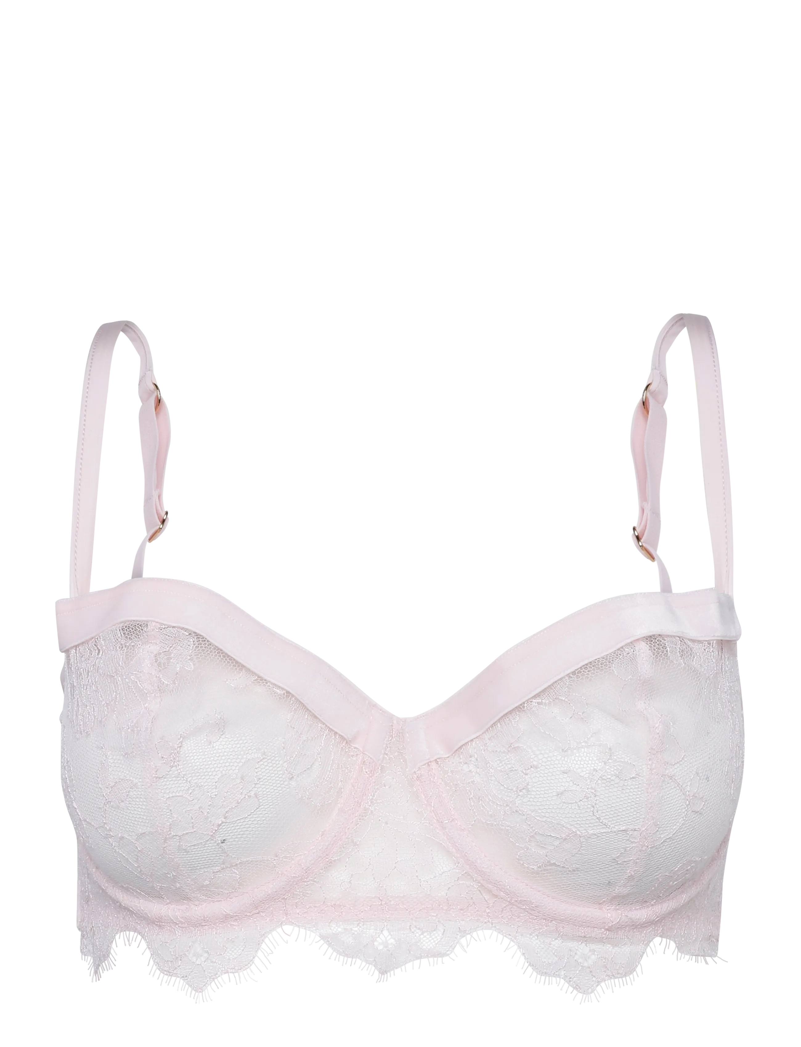 CHANTELLE Shadow Half-cup bra - Aluspesu - PETAL POWDER / pink/rose