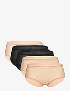 SoftStretch Hipster 5 Packs - MULTICOLOR
