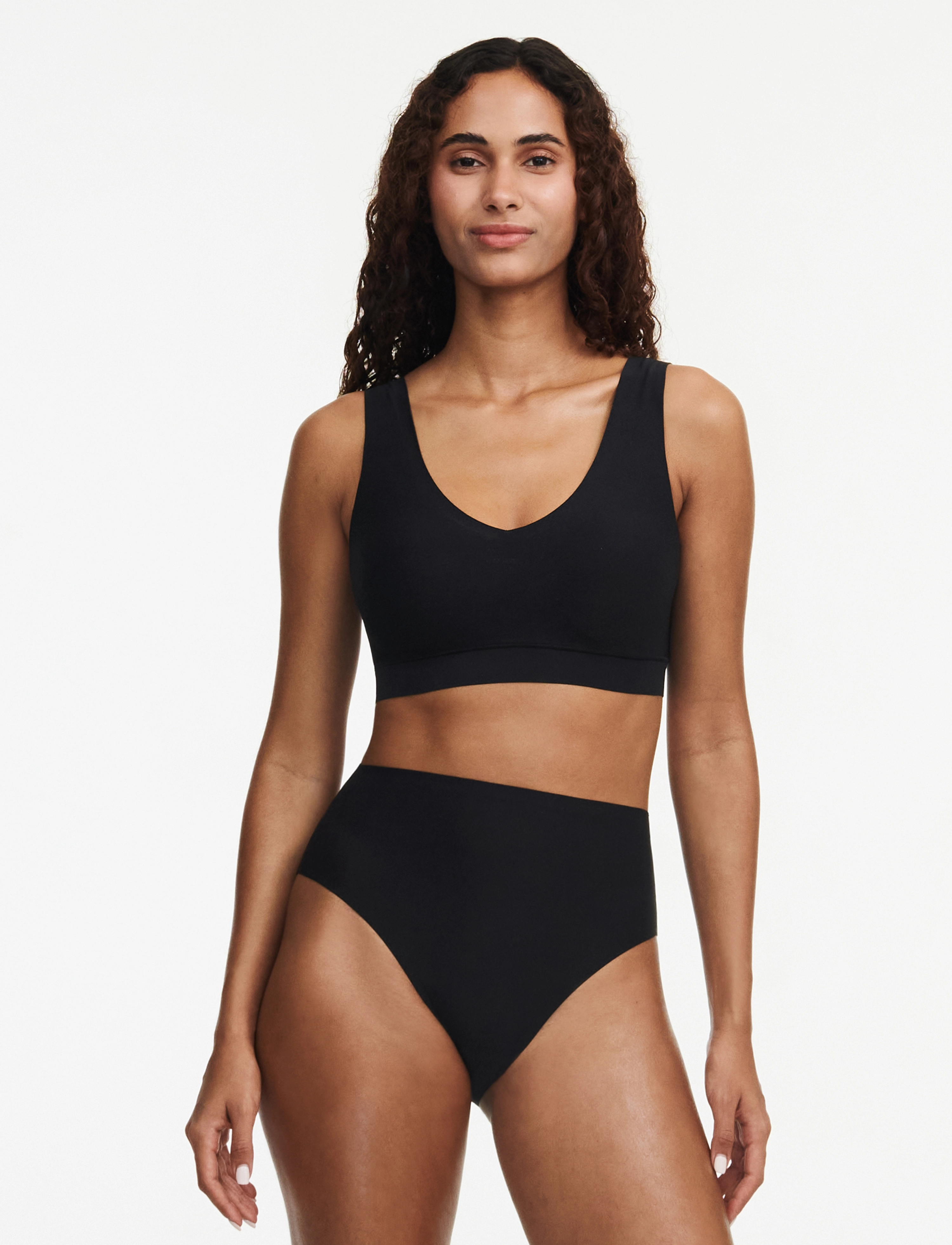 CHANTELLE - Soft Stretch Full Brief High cut brief - bezvīļu biksītes - black - 4